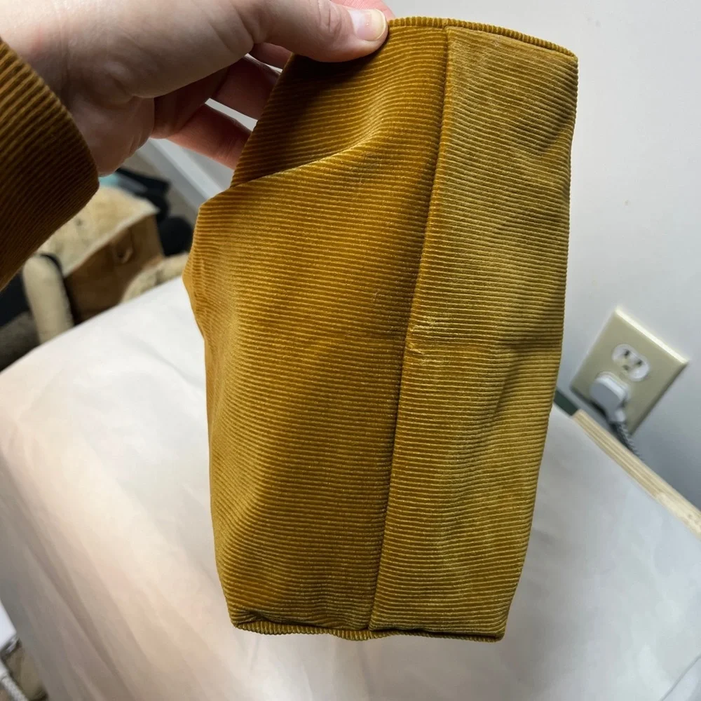 Merit NWT Beauty Corduroy Makeup Bag